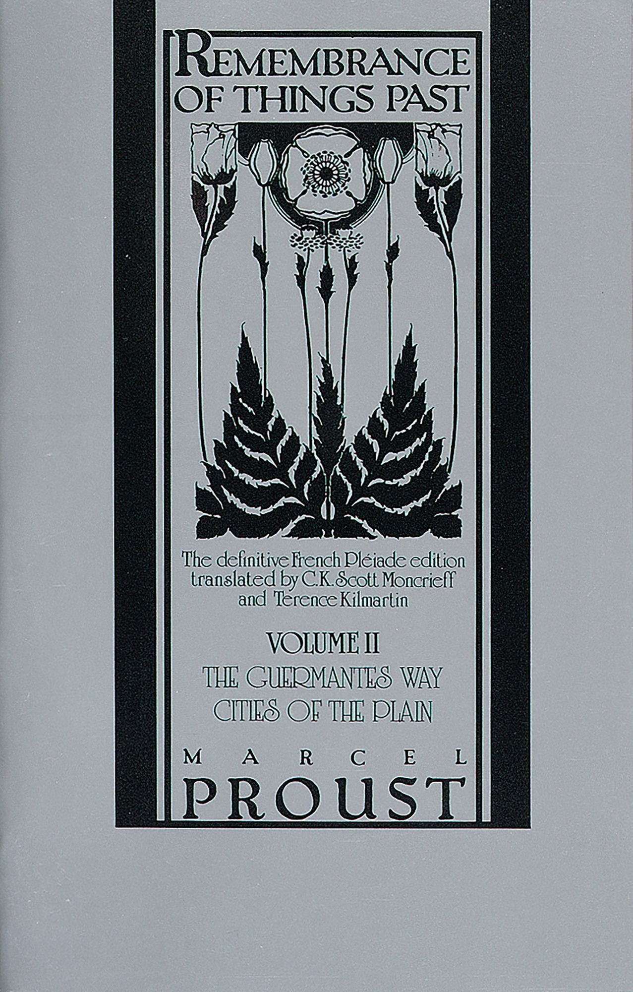 Remembrance of Things Past: Guermante's Way; Cities of the Plain