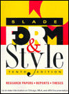 Form and Style Modern Language Association of America Update: Research Papers, Reports, Theses