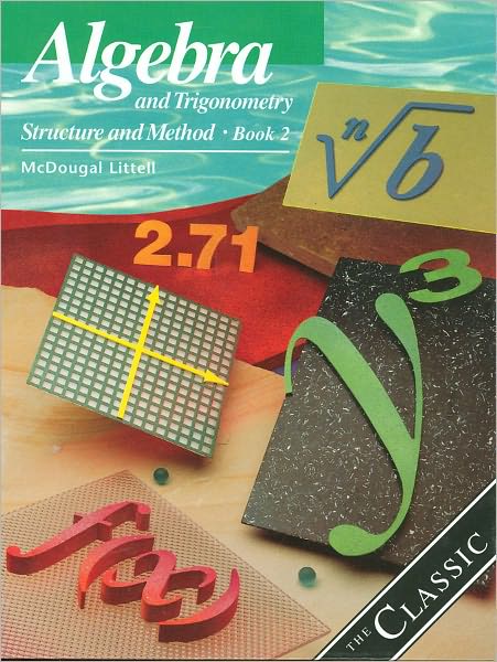 Algebra and Trigonometry: Structure and Method, Book 2