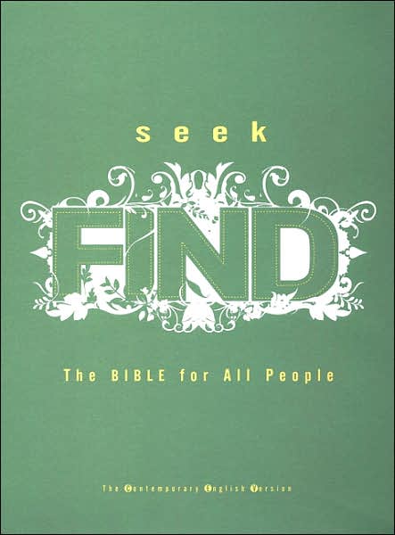 Seek Find: The Bible for All People (Contemporary English Version)