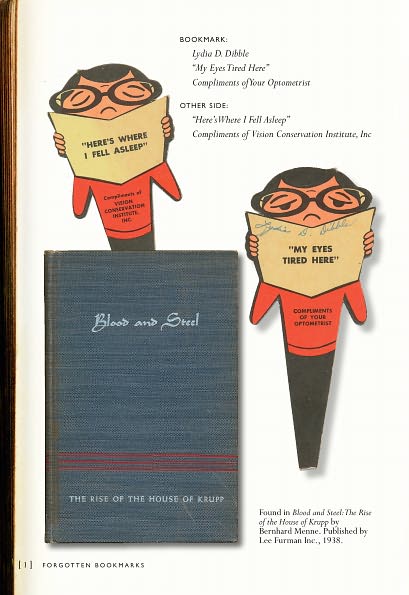 Forgotten Bookmarks: A Bookseller's Collection of Odd Things Lost Between the Pages