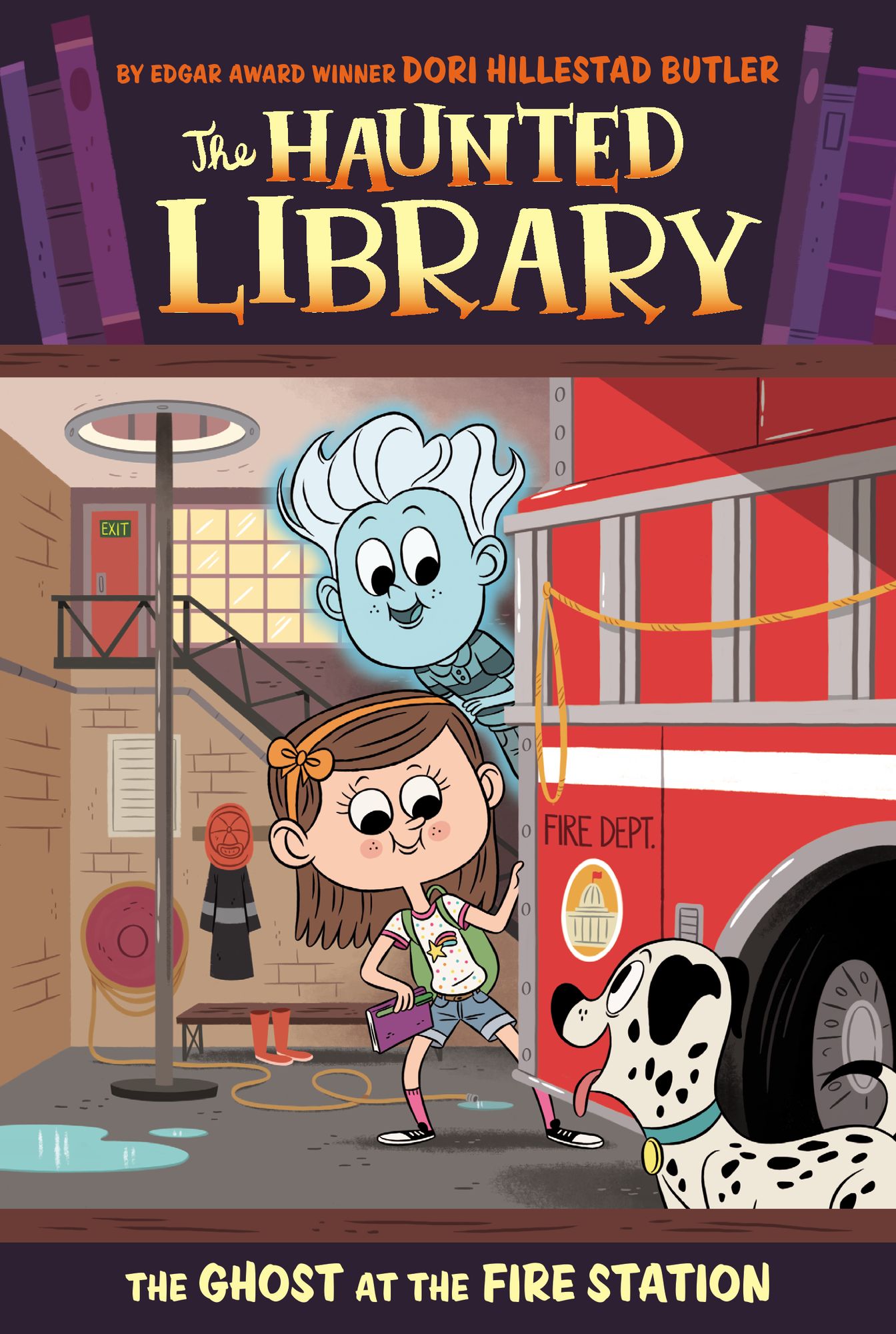 The Ghost at the Fire Station (Haunted Library Series #6)