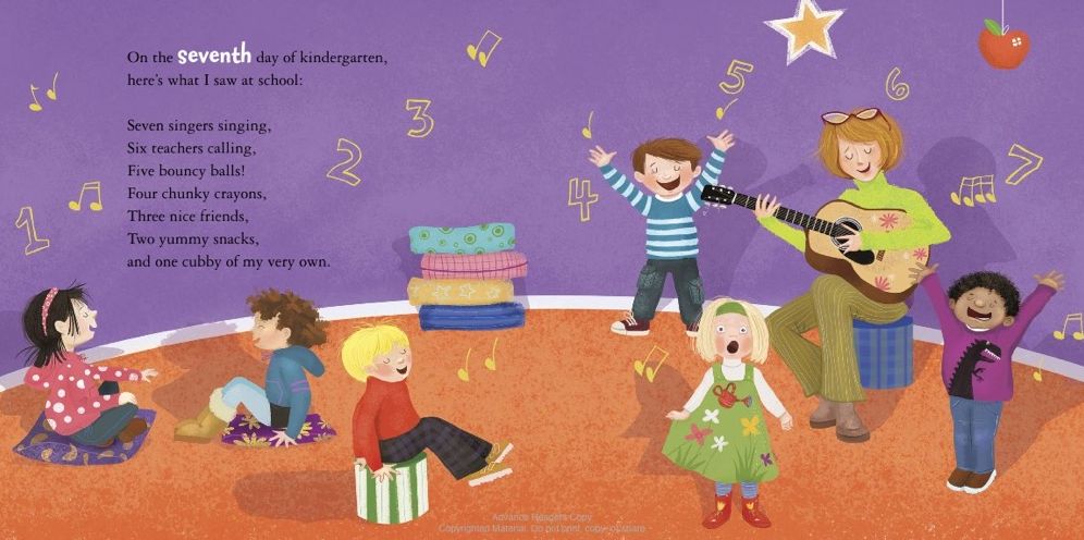 The 12 Days of Kindergarten: A Book for Kindergarteners