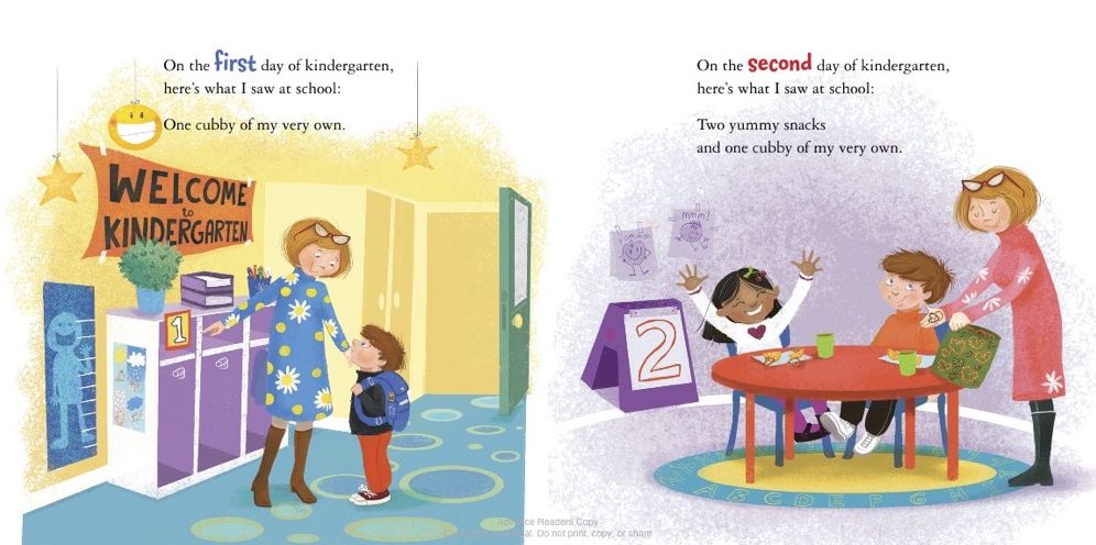 The 12 Days of Kindergarten: A Book for Kindergarteners