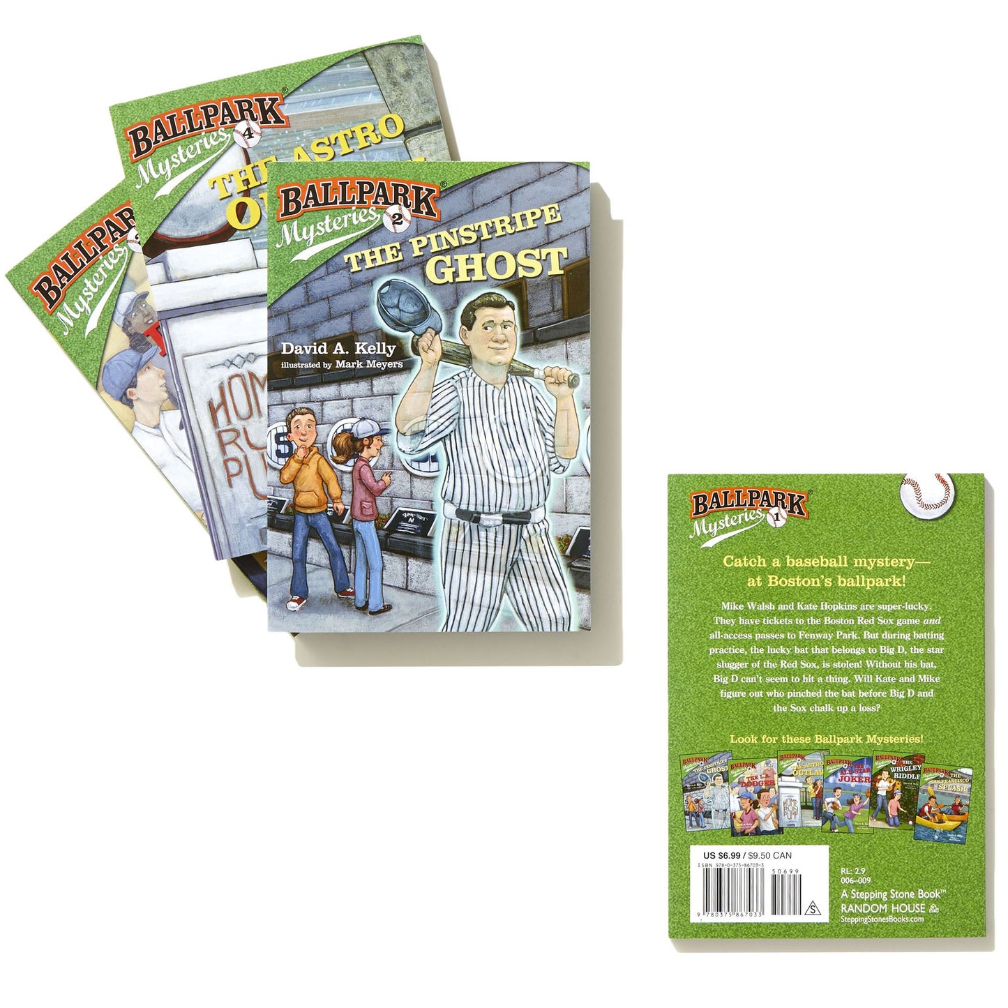 Ballpark Mysteries: The Dugout boxed set (books 1-4)