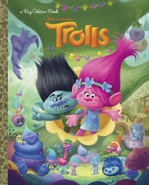 Trolls Big Golden Book (DreamWorks Trolls)