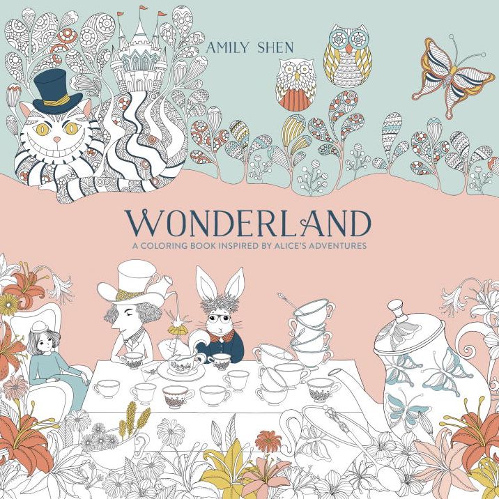 Wonderland: A Coloring Book Inspired by Alice's Adventures!