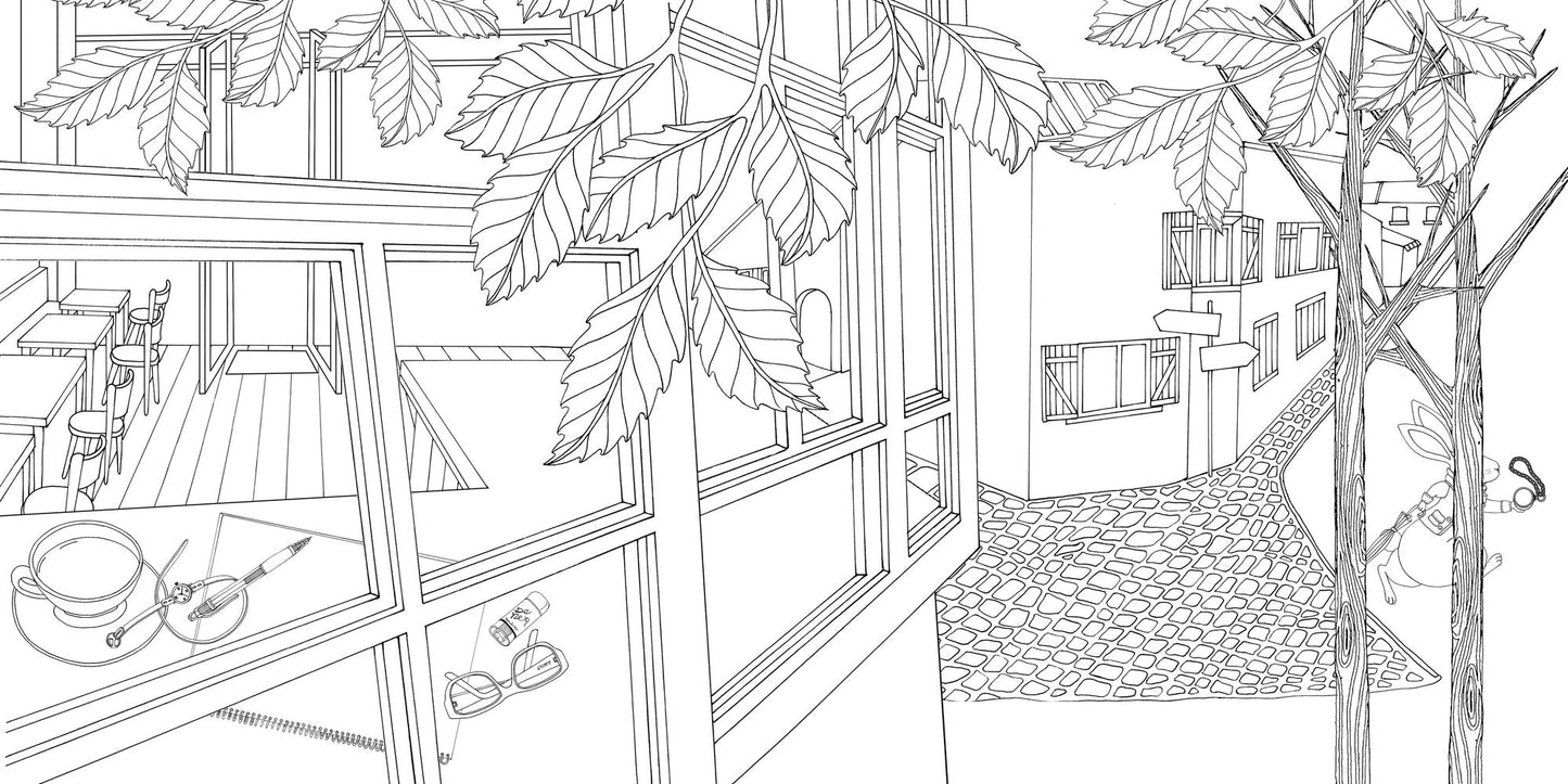 Wonderland: A Coloring Book Inspired by Alice's Adventures!