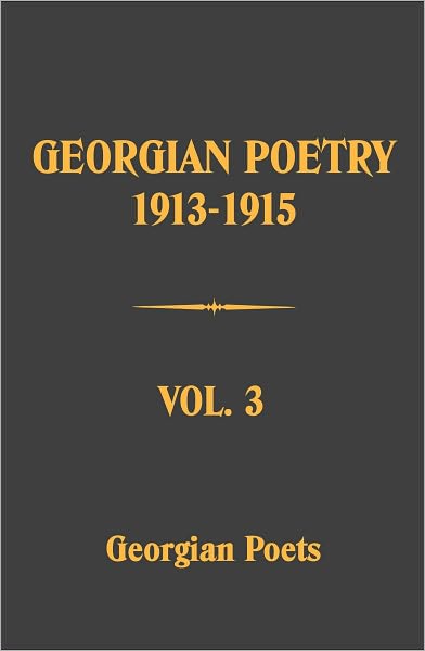 Georgian Poetry, 1918-1919