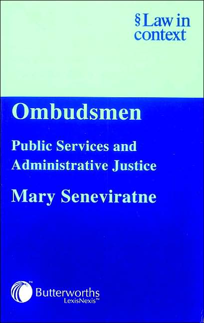 Ombudsmen: Public Services and Administrative Justice