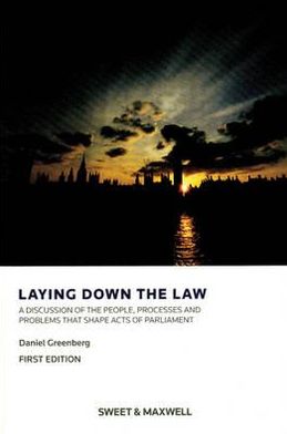 Greenberg: Laying Down the Law