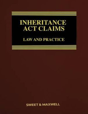 Inheritance ACT Claims: Law and Practice