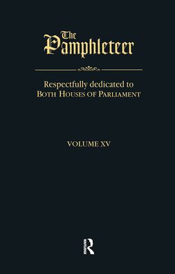 Pamphleteer, 29 Volume Set