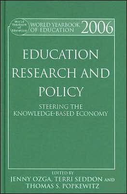 World Yearbook Education 2006: Education Research and Policy