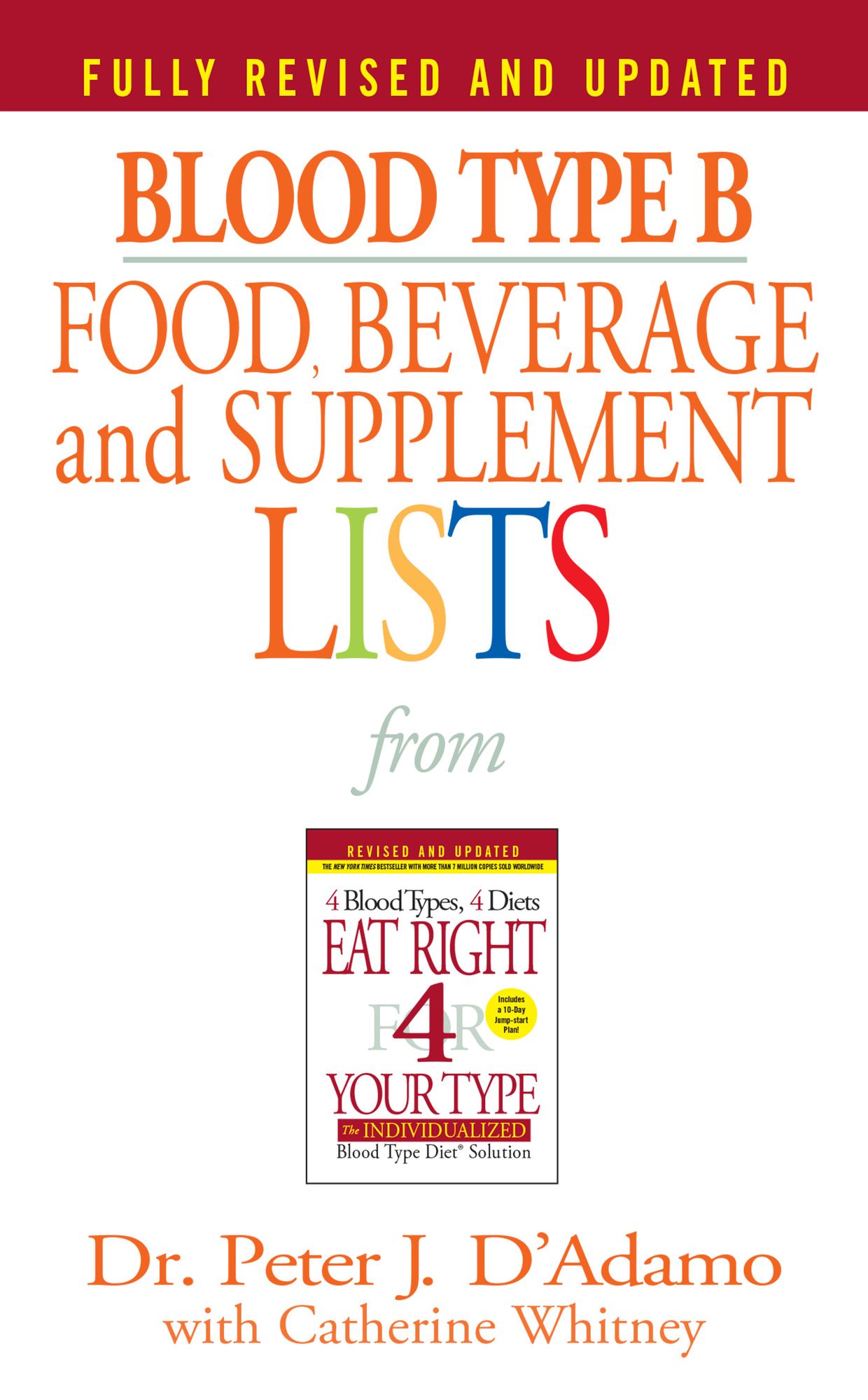 Blood Type B Food, Beverage and Supplemental Lists