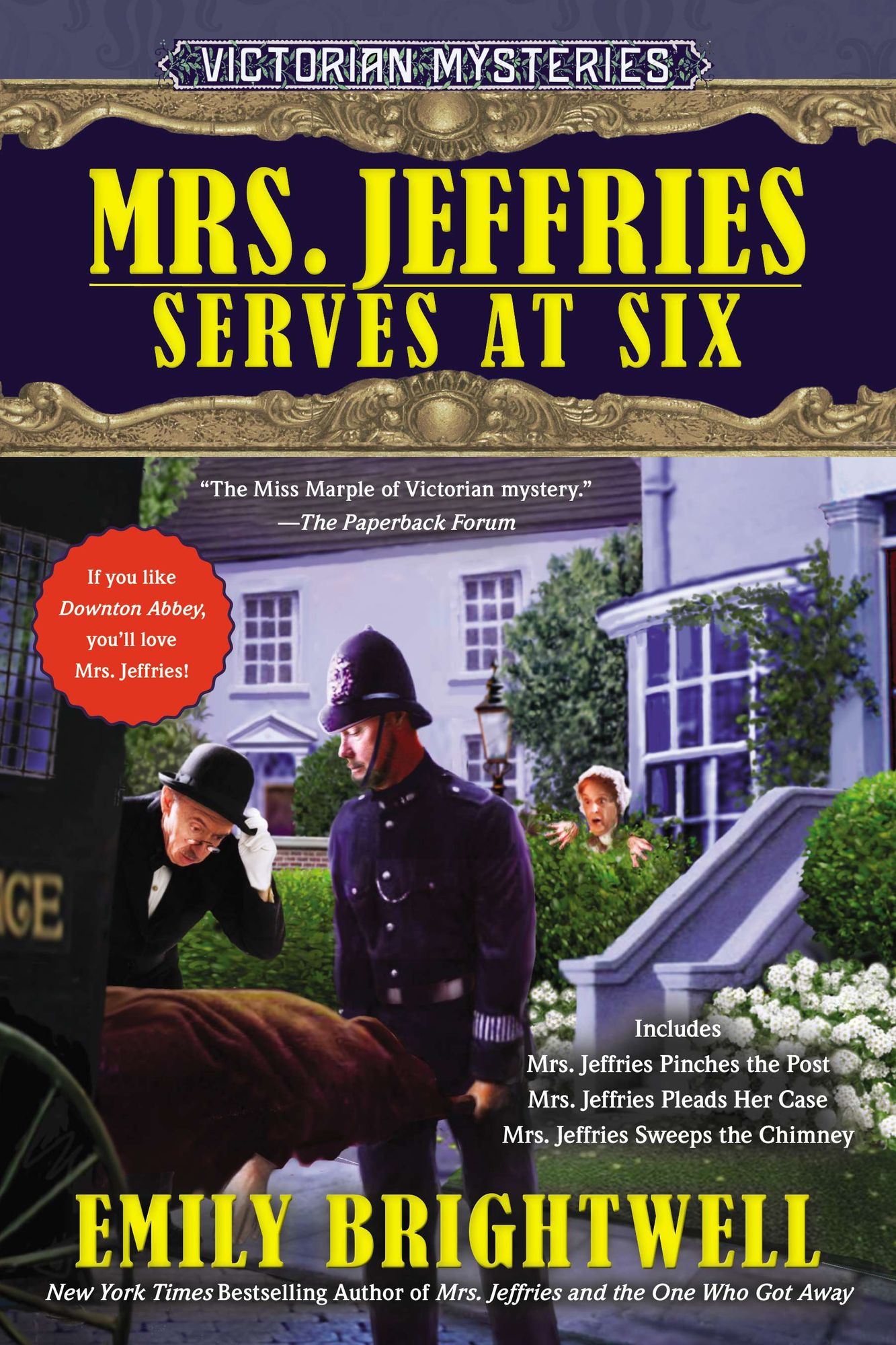Mrs. Jeffries Serves at Six (Mrs. Jeffries Series)