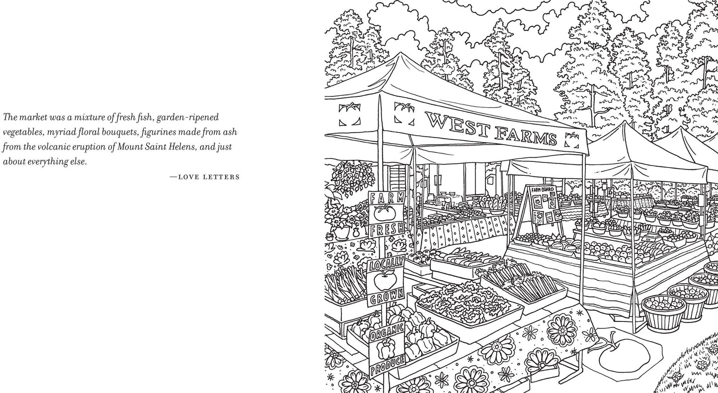 The World of Debbie Macomber: Come Home to Color: An Adult Coloring Book!
