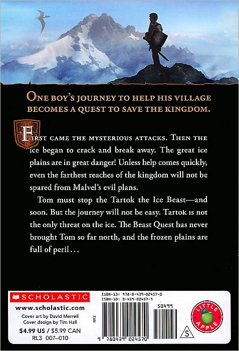 Tartok: The Ice Beast (Beast Quest Series #5)