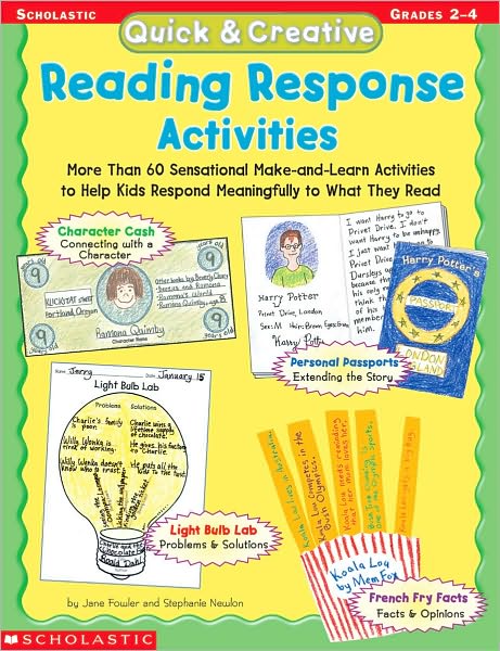 Quick & Creative Reading Response Activities