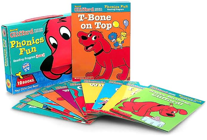 Clifford the Big Red Dog Phonics Fun Pack: Reading Program Pack 1