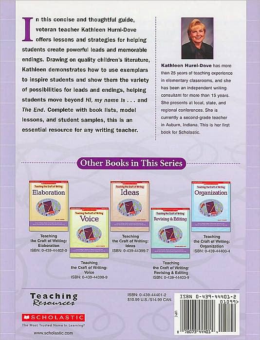 Teaching the Craft of Writing: Leads and Endings