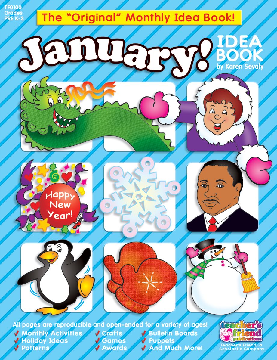 Monthly Idea Books January!