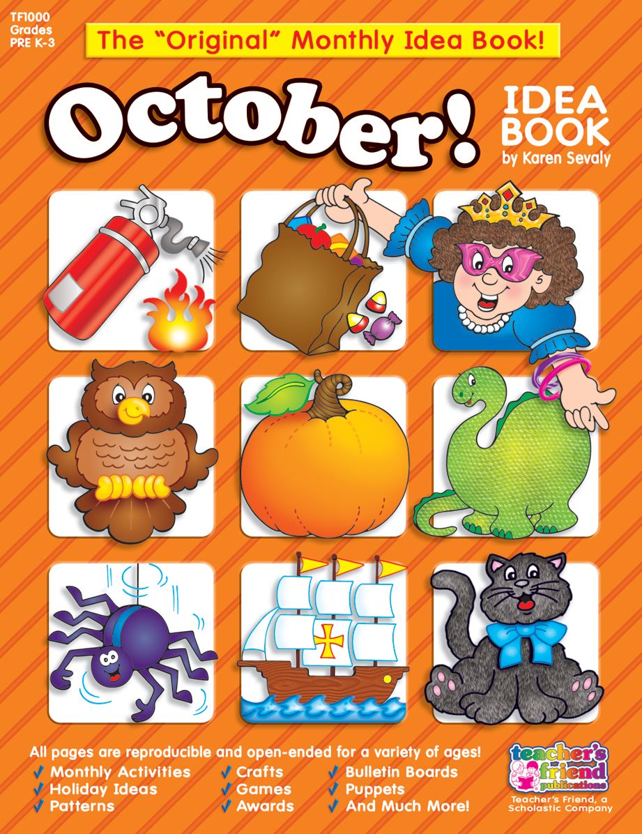 Monthly Idea Books October Pre K-6