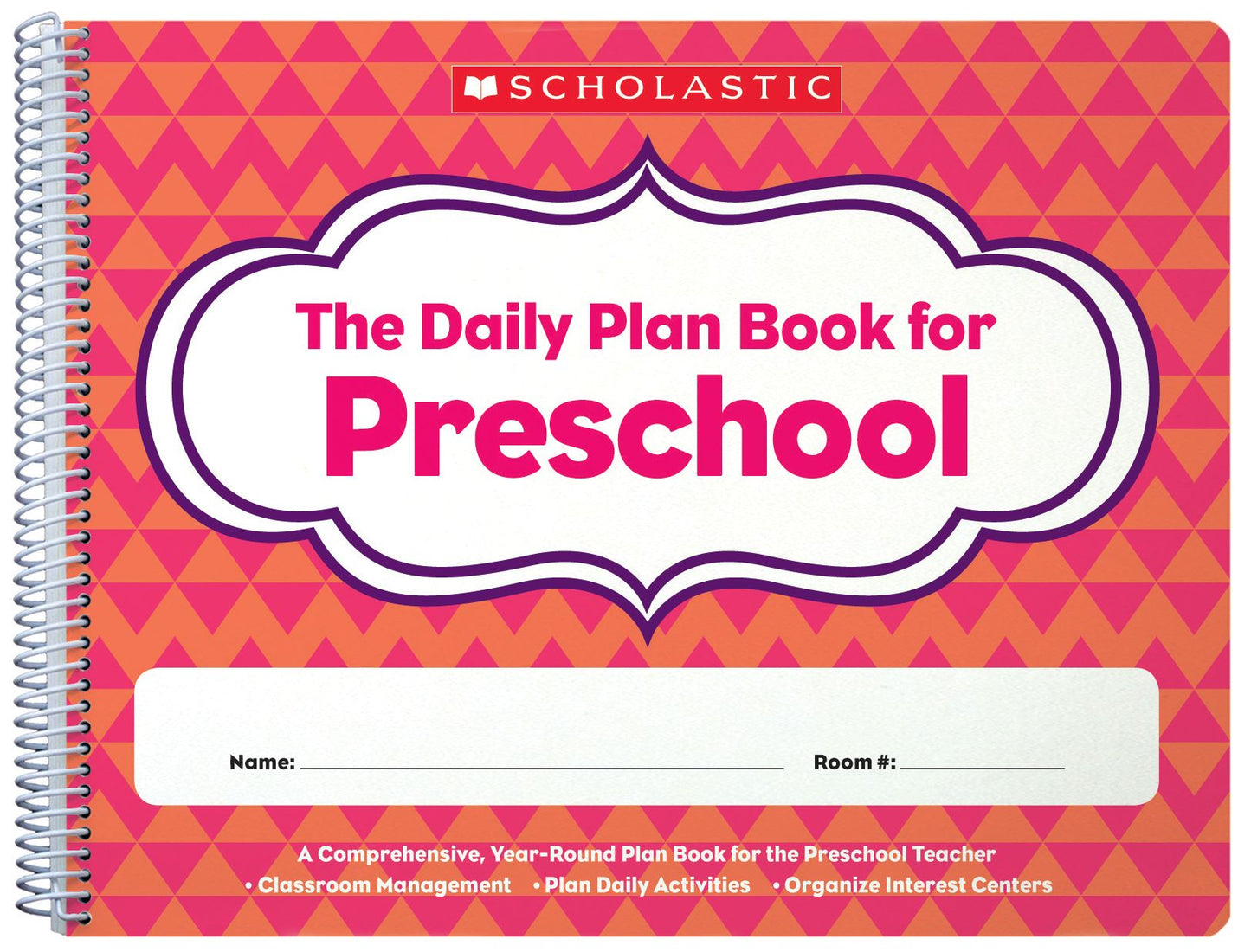 Daily Plan Book for Preschool