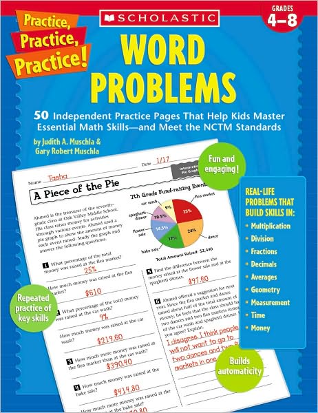 Practice, Practice, Practice! Word Problems: 50 Independent Practice Pages That Help Kids Master Essential Math Skills-and Meet the NCTM Standards