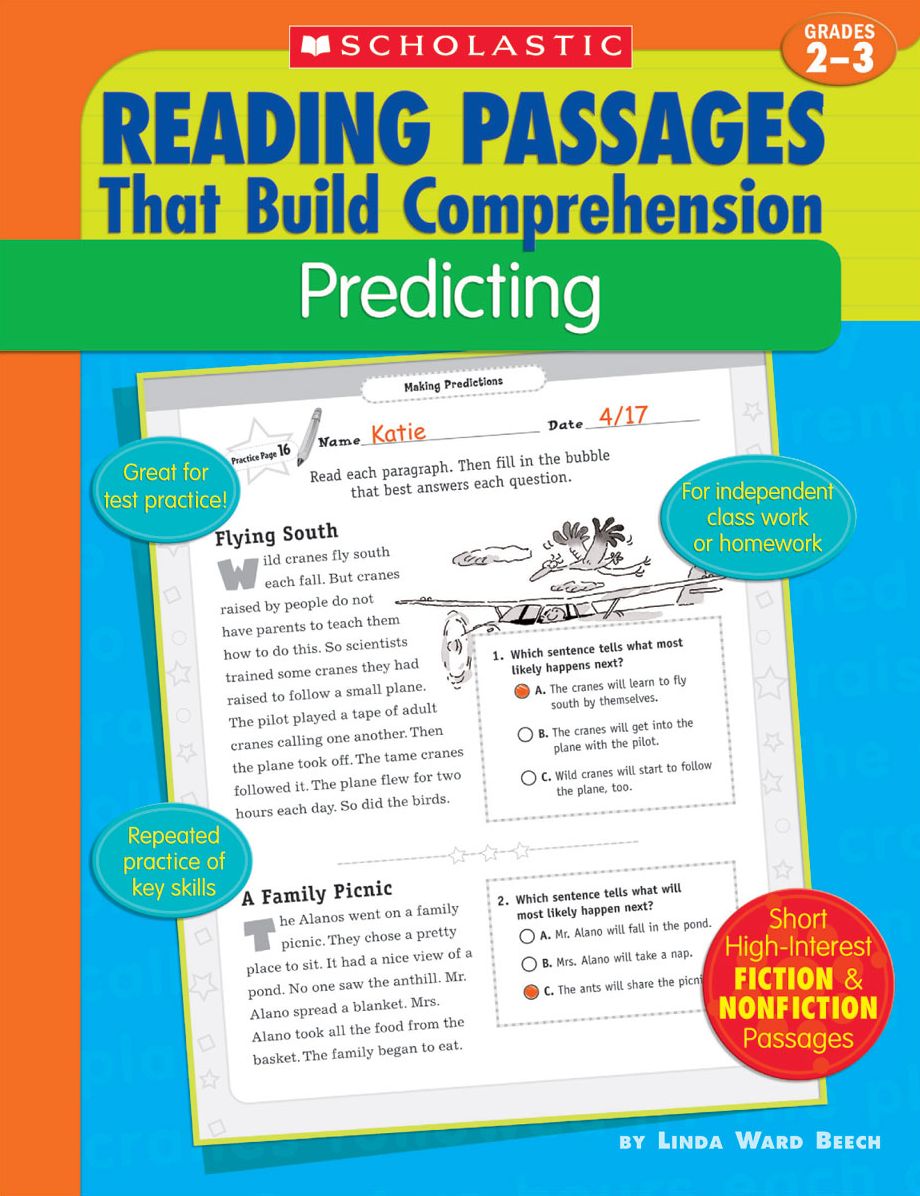 Reading Passages That Build Comprehension: Predicting