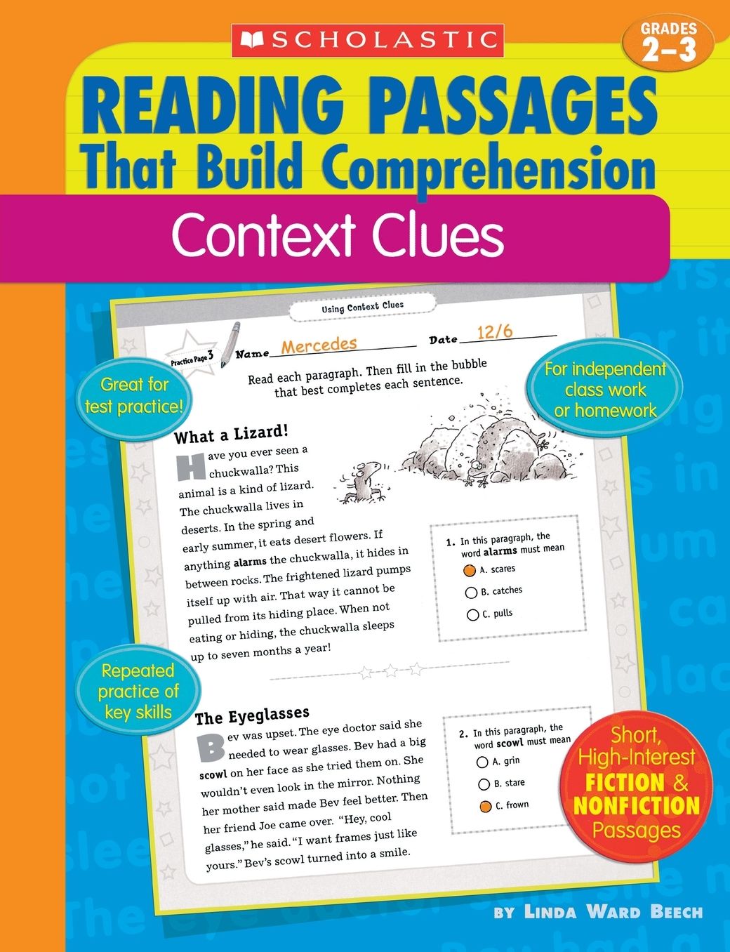 Reading Passages That Build Comprehension: Context Clues