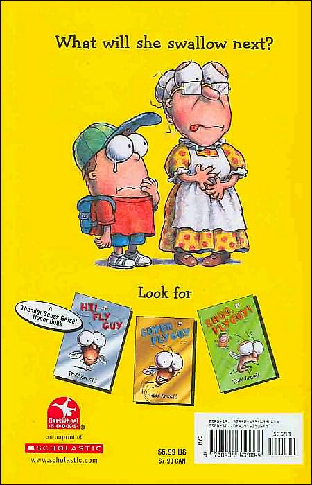 There was an Old Lady Who Swallowed Fly Guy (Fly Guy Series #4)