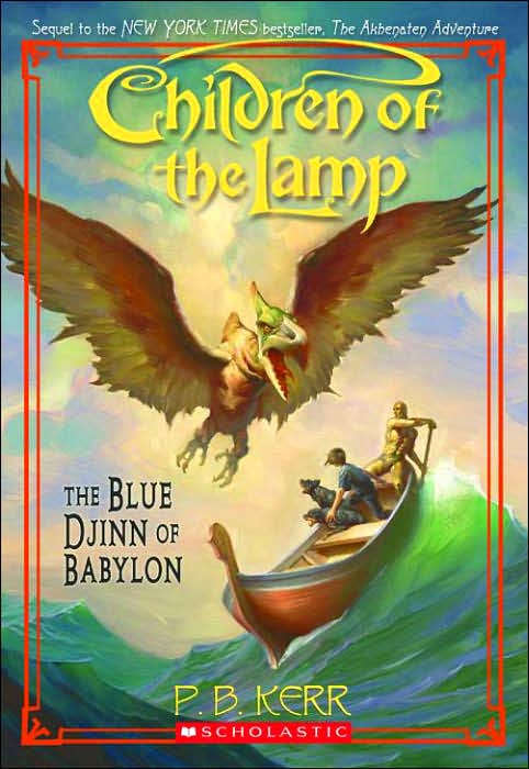The Blue Djinn of Babylon (Children of the Lamp Series #2)