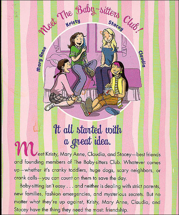 Kristy's Great Idea (The Baby-Sitters Club Graphix Series #1)