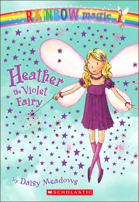 Heather the Violet Fairy (Rainbow Magic Series #7)