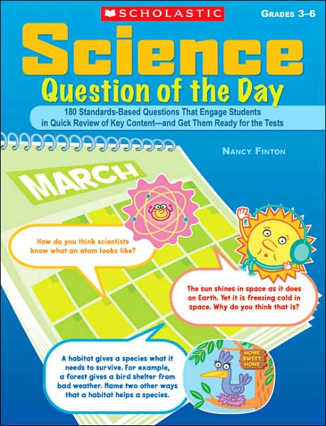 Science Question of the Day, Grades 3-6