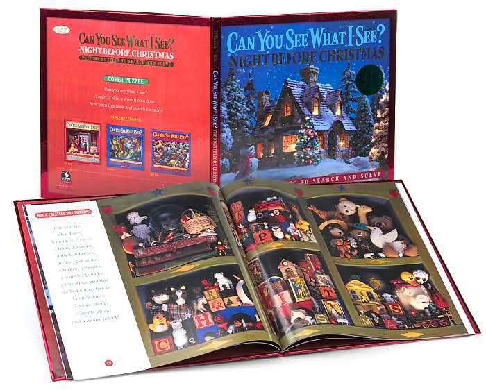 The Night Before Christmas: Picture Puzzles to Search and Solve (Can You See What I See? Series)