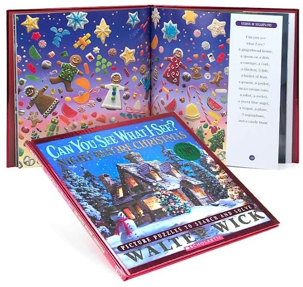 The Night Before Christmas: Picture Puzzles to Search and Solve (Can You See What I See? Series)