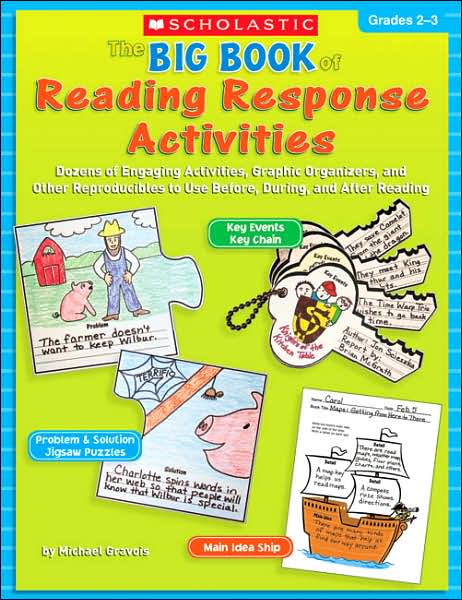 Big Book of Reading Response Activities: Grades 2-3: Dozens of Engaging Activities, Graphic Organizers, and Other Reproducibles to Use Before, During, and after Reading