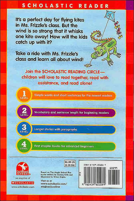 The Magic School Bus Rides the Wind (Magic School Bus Science Reader Series)