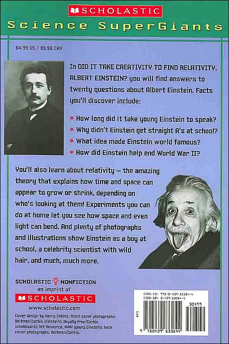 Did It Take Creativity to Find Relativity, Albert Einstein?