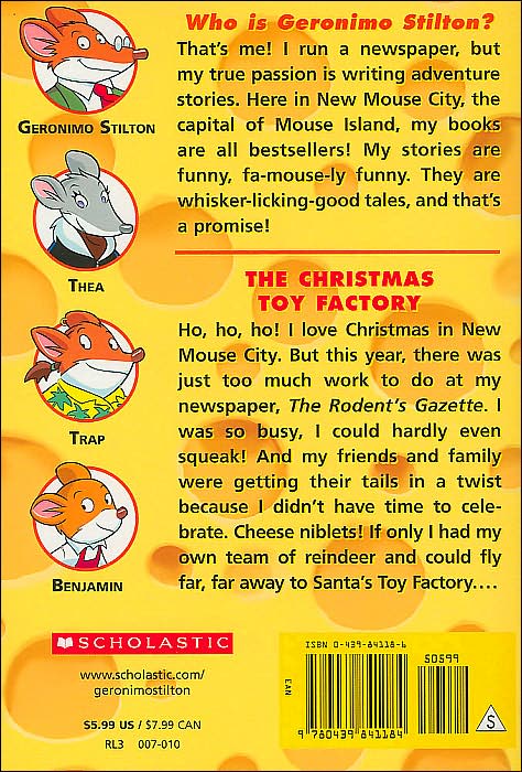 The Christmas Toy Factory (Geronimo Stilton Series #27)