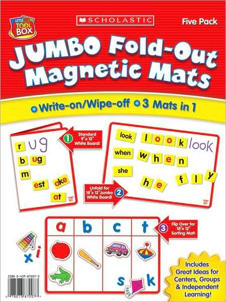 Jumbo Fold-Out Magnetic Mats