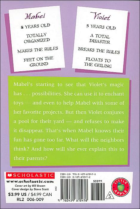 Violet Makes a Splash (Sister Magic Series #2))