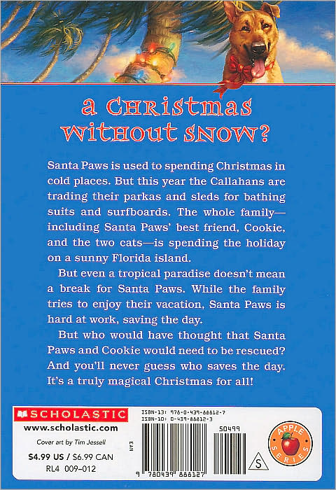 Santa Paws on Christmas Island