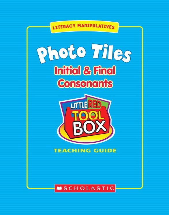 Little Red Tool Box: Photo Tiles: Initial & Final Consonants