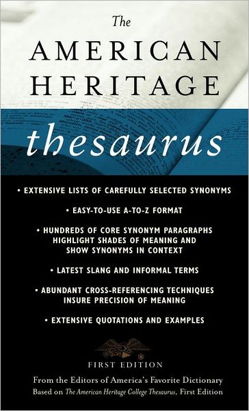 American Heritage Thesaurus