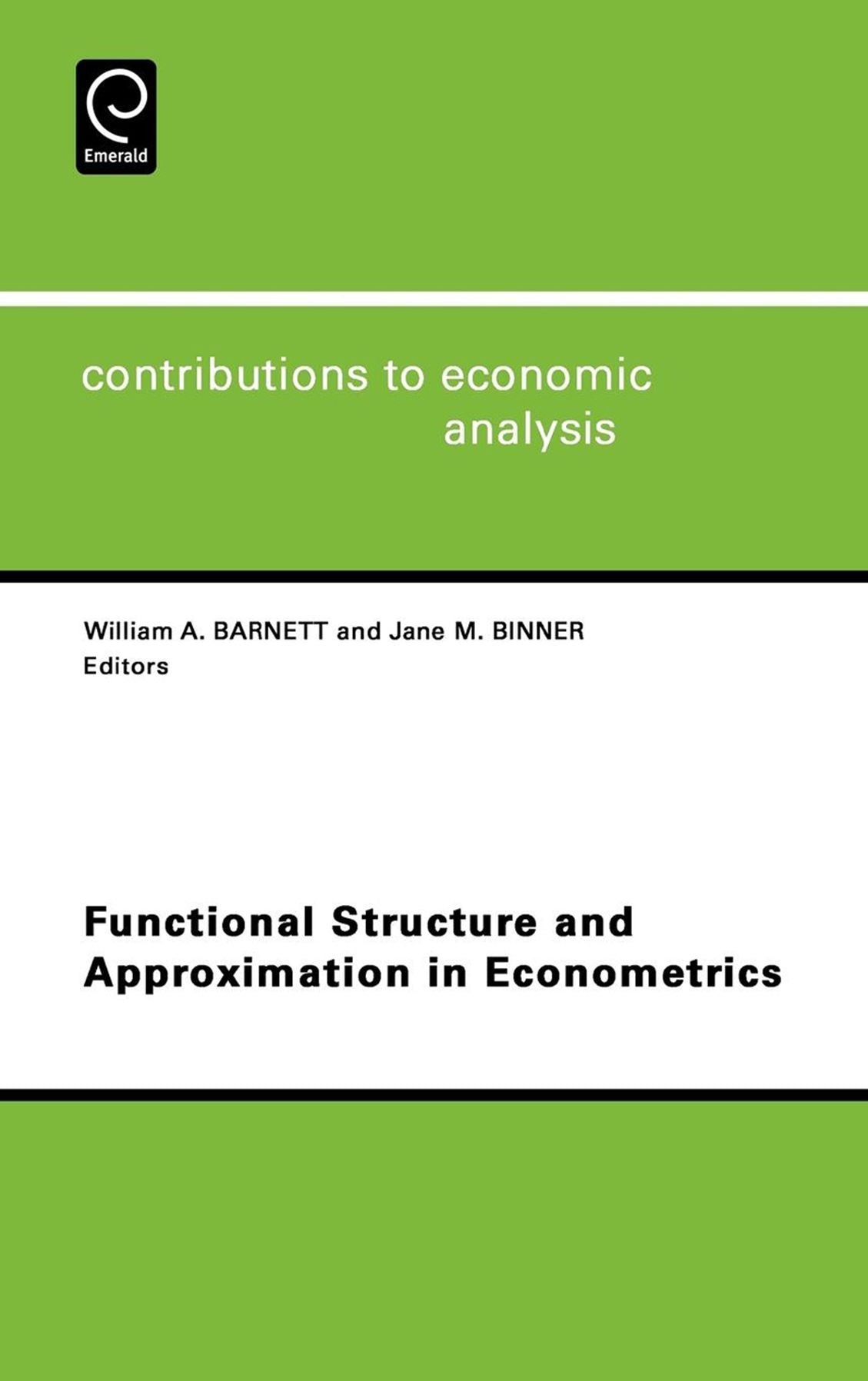 Functional Structure And Approximation In Econometrics
