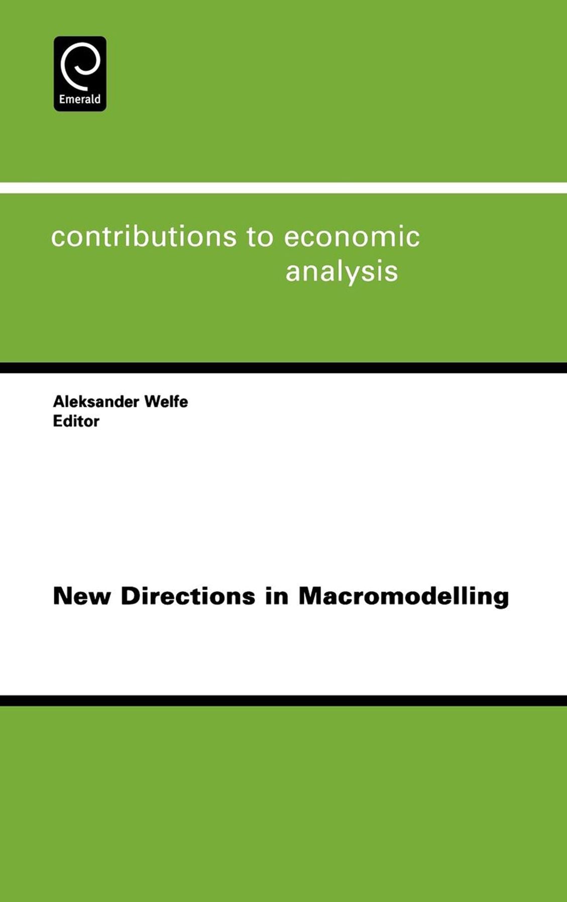 New Directions In Macromodelling