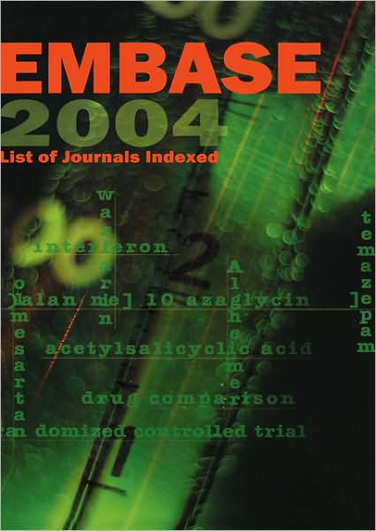 Embase List Of Journals Indexed 2004